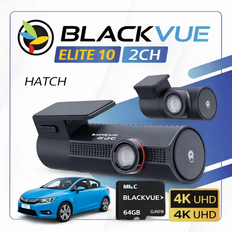 BlackVue Elite 10 2CH 64GB Hatch