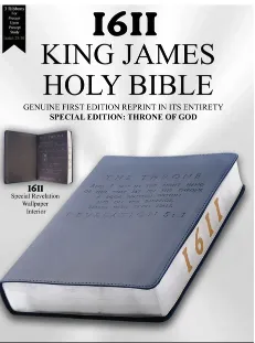 1611 King James Bible - The Throne of God Edition