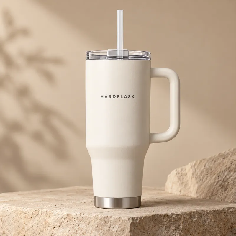 HARDFLASK Horizon 40oz Tumbler – Sandstone Beige