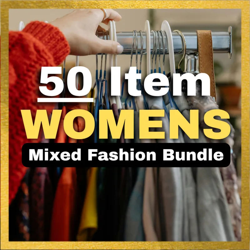 50 Items Mixed Women's Fashion Bundle