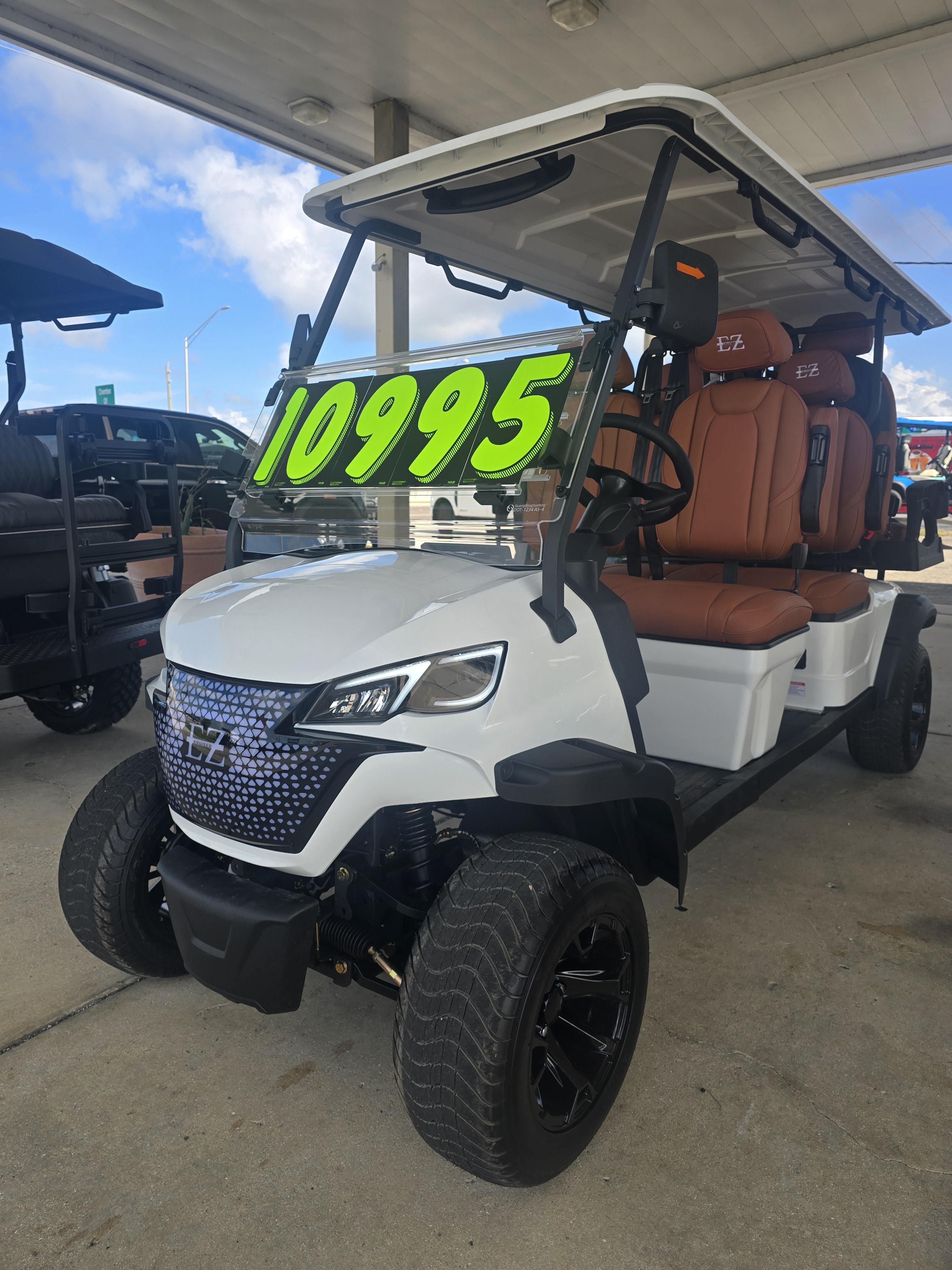 2026 EZ-Kruiser White Raptor A-6 | 6-Seater #8865