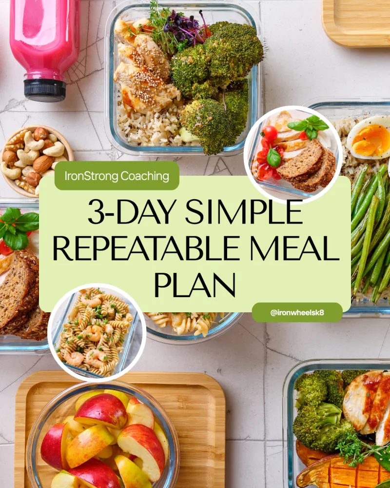 3 Day Simple Meal Plan