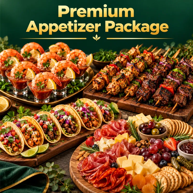 Premium Appetizer Package (Estimated Price)