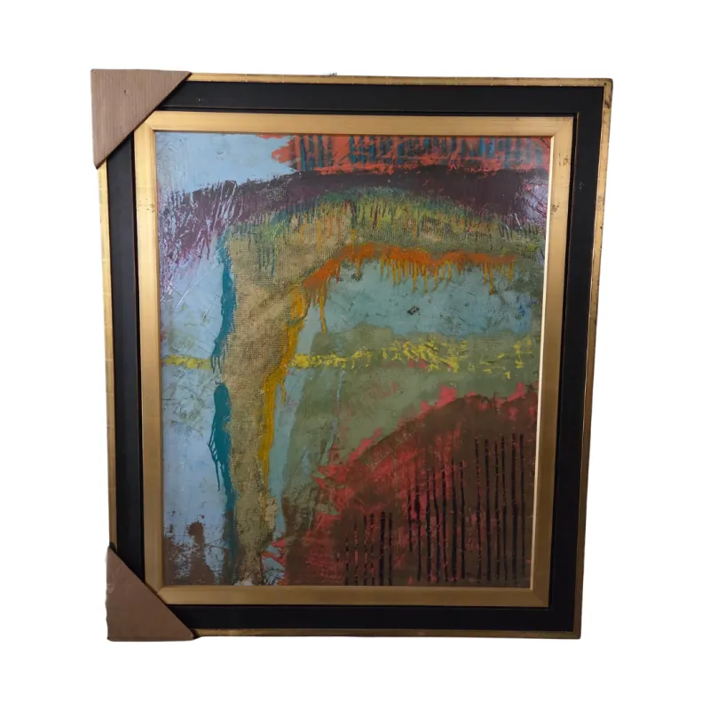 23-CHMOM072 59x51 Gold Double Frame