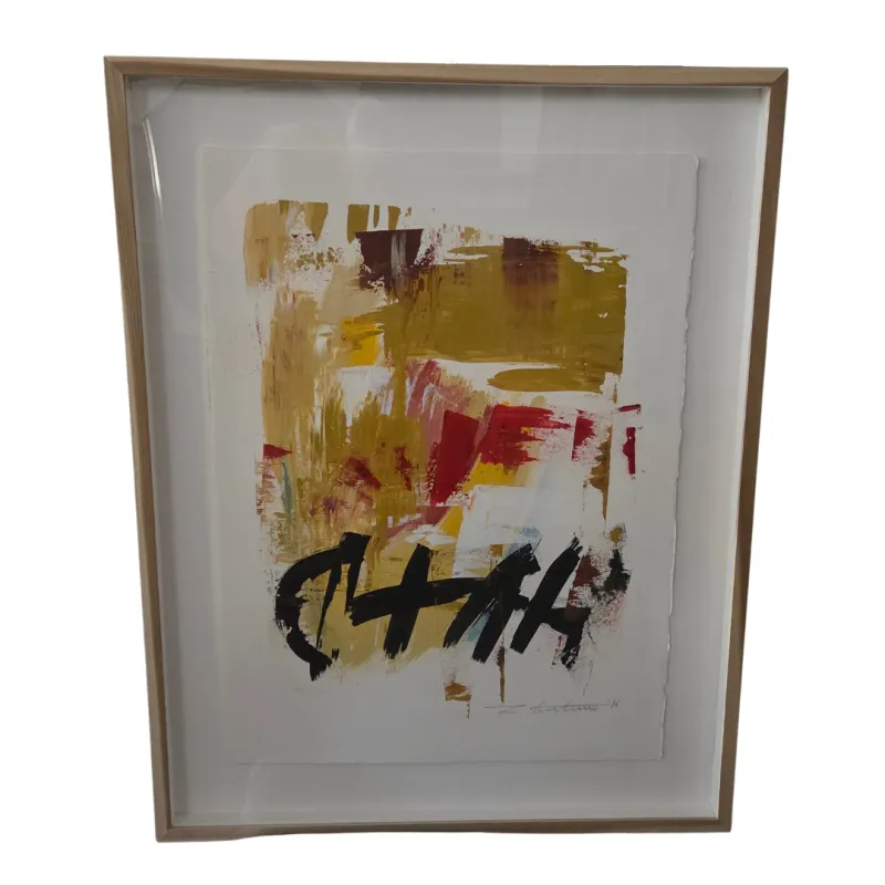 17- CHONCON3139 Chinese 38x30 Natural Frame