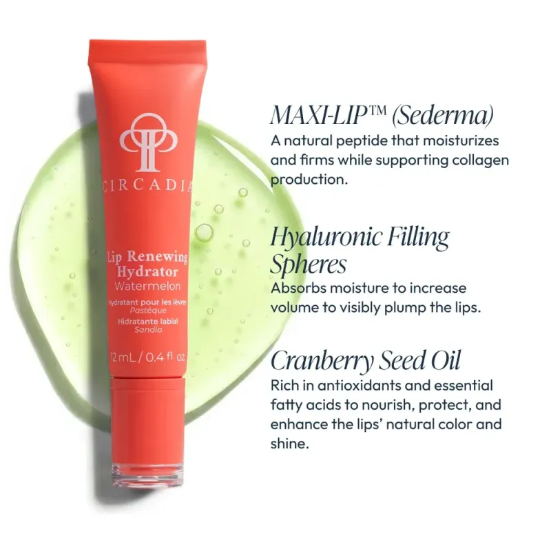 Circadia Lip Renewing Hydrator - Watermelon