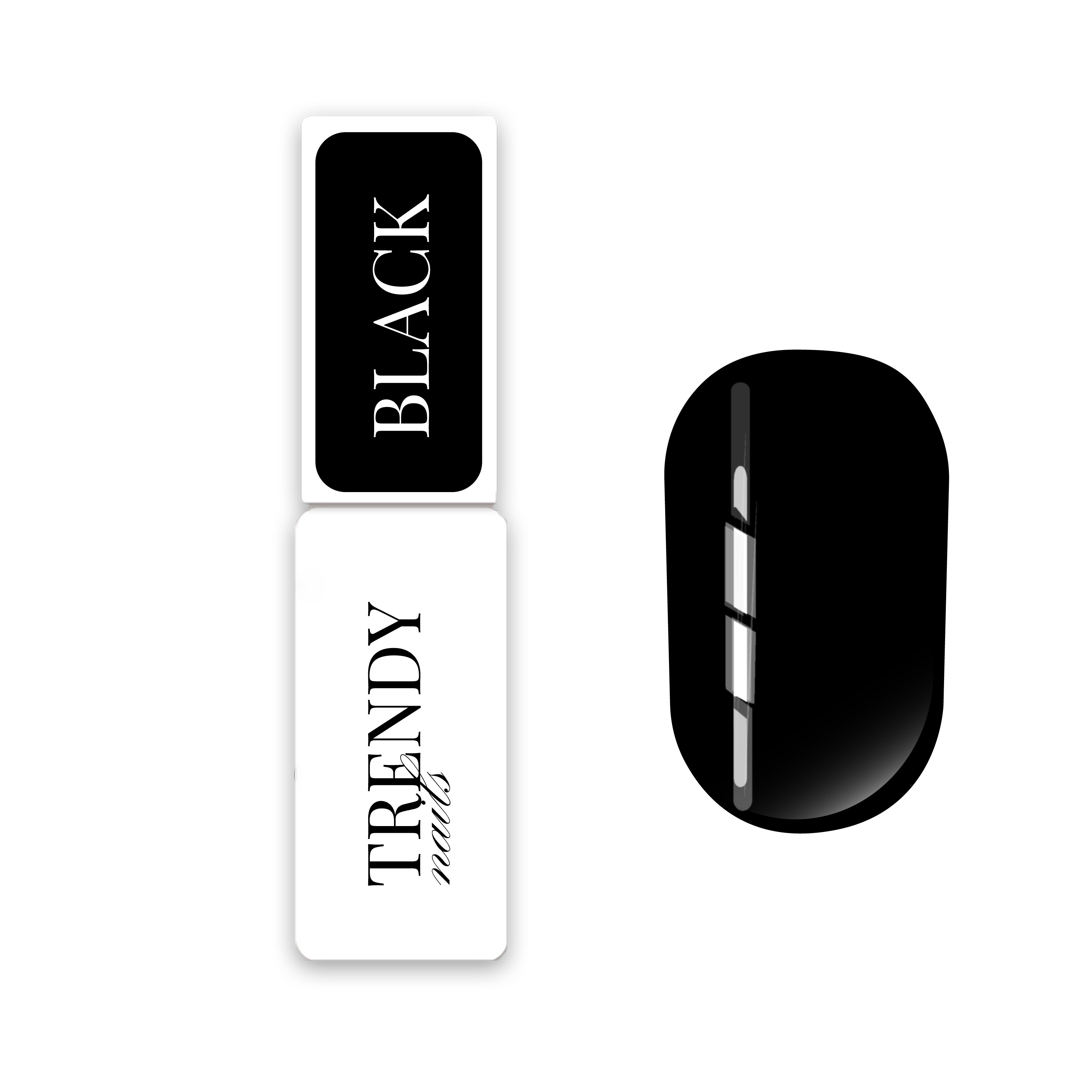 Gel Polish "Black" 