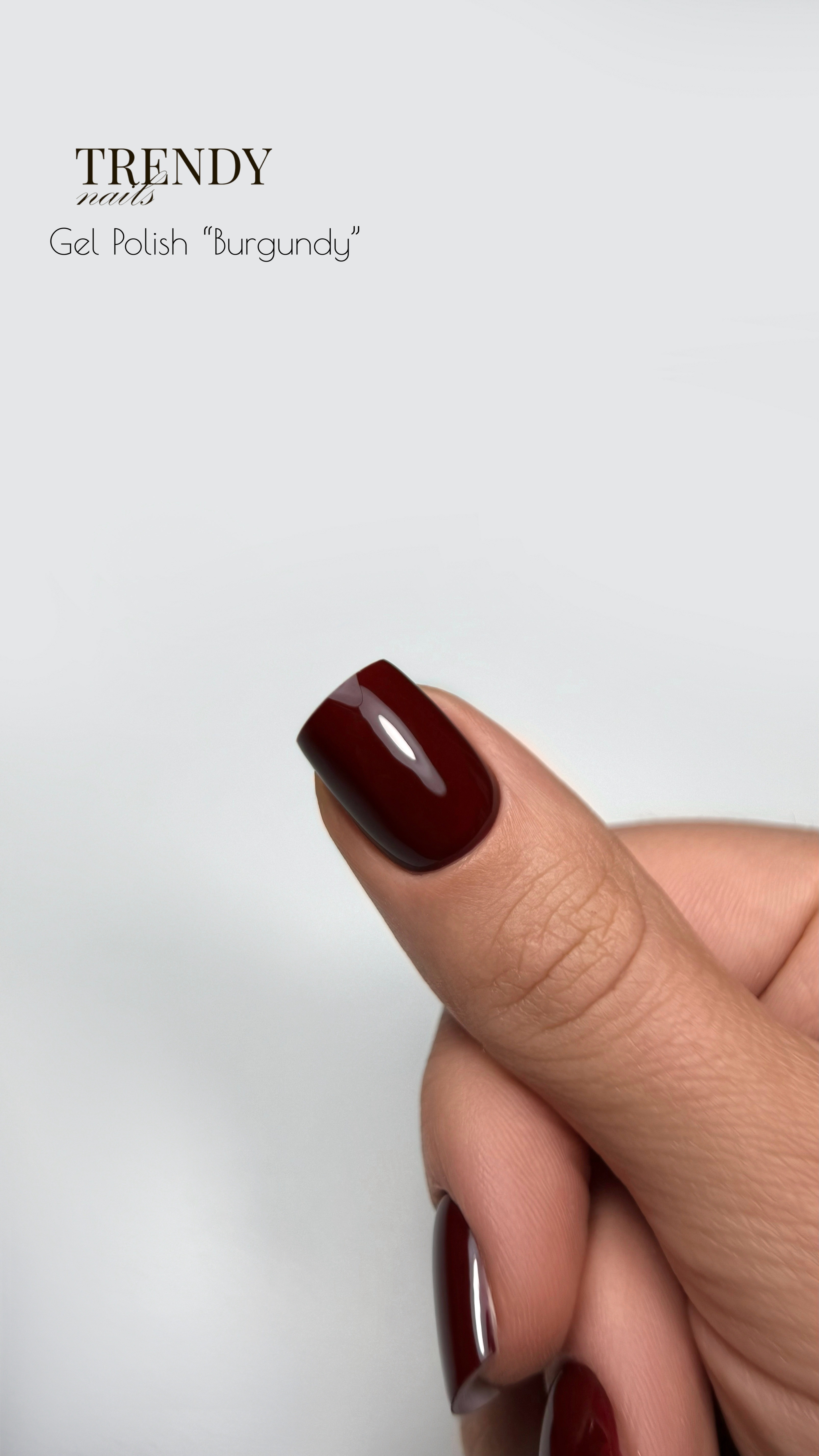 Gel Polish "Burgundy"