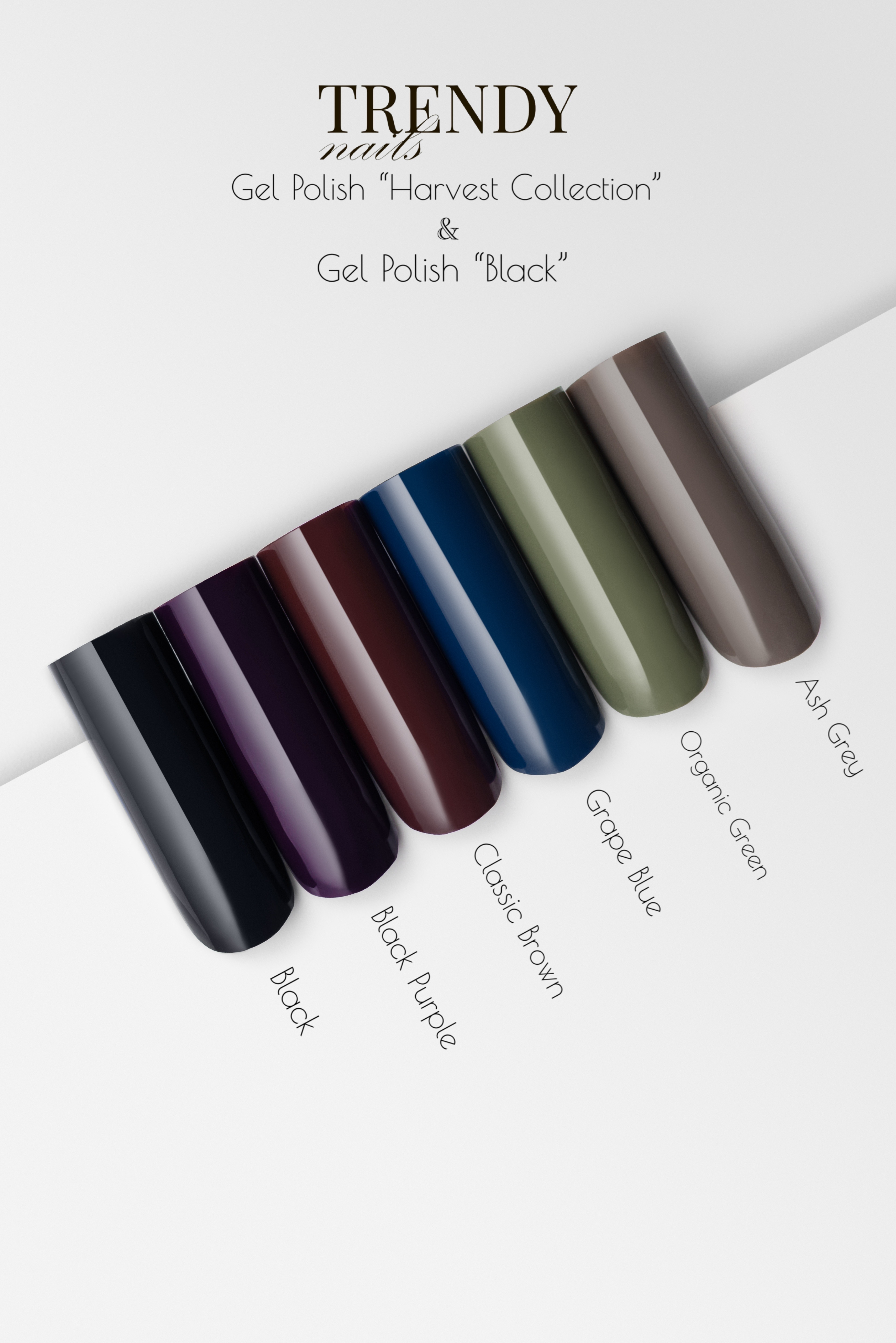 Gel Polish "Black Purple"