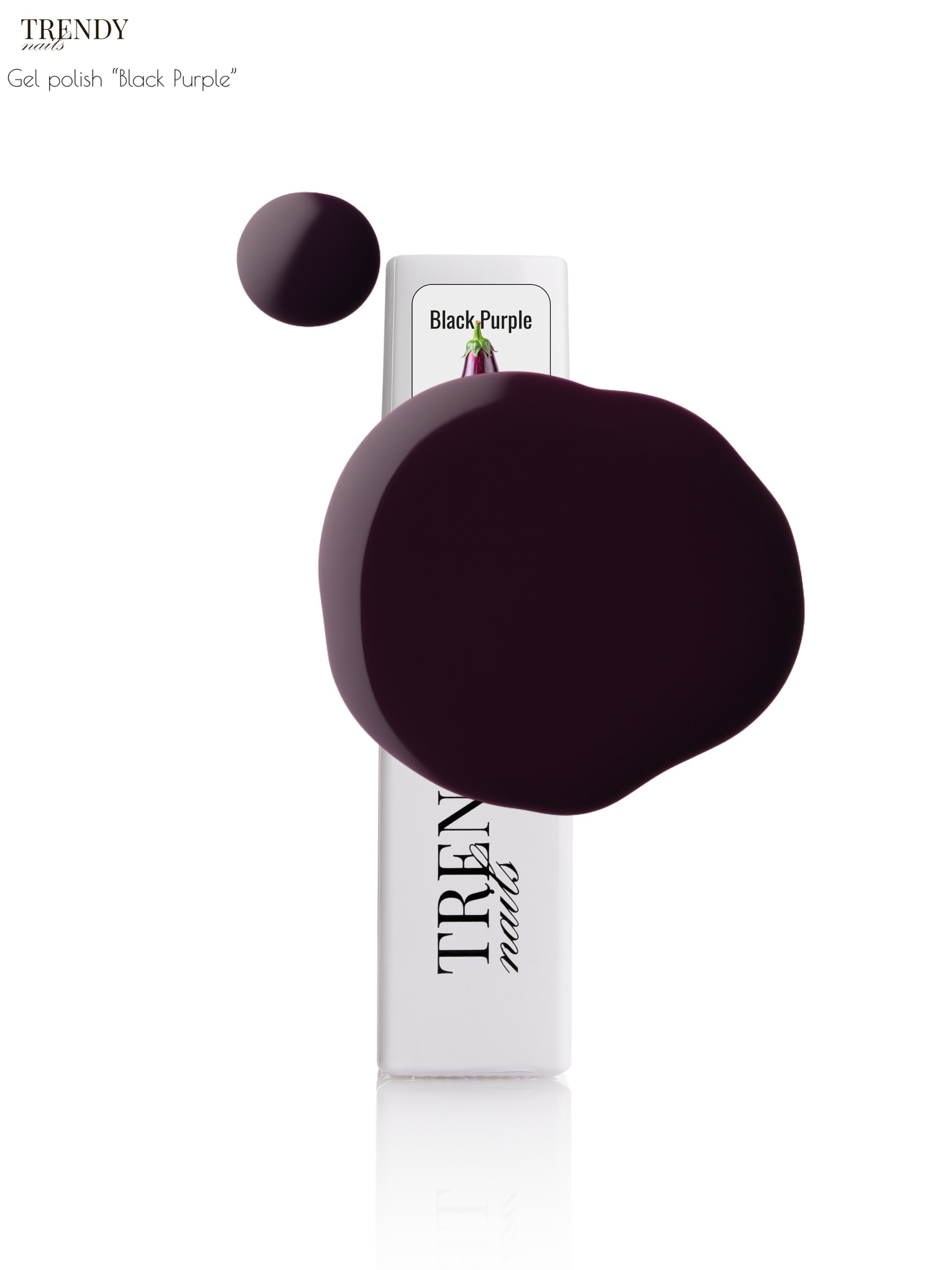 Gel Polish "Black Purple"
