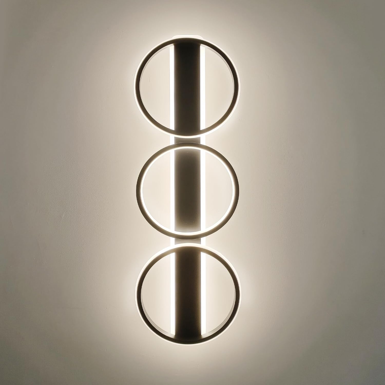 Modern LED Ceiling Light with Adjustable Brightness & Color Temperature for DFW, North & East Texas