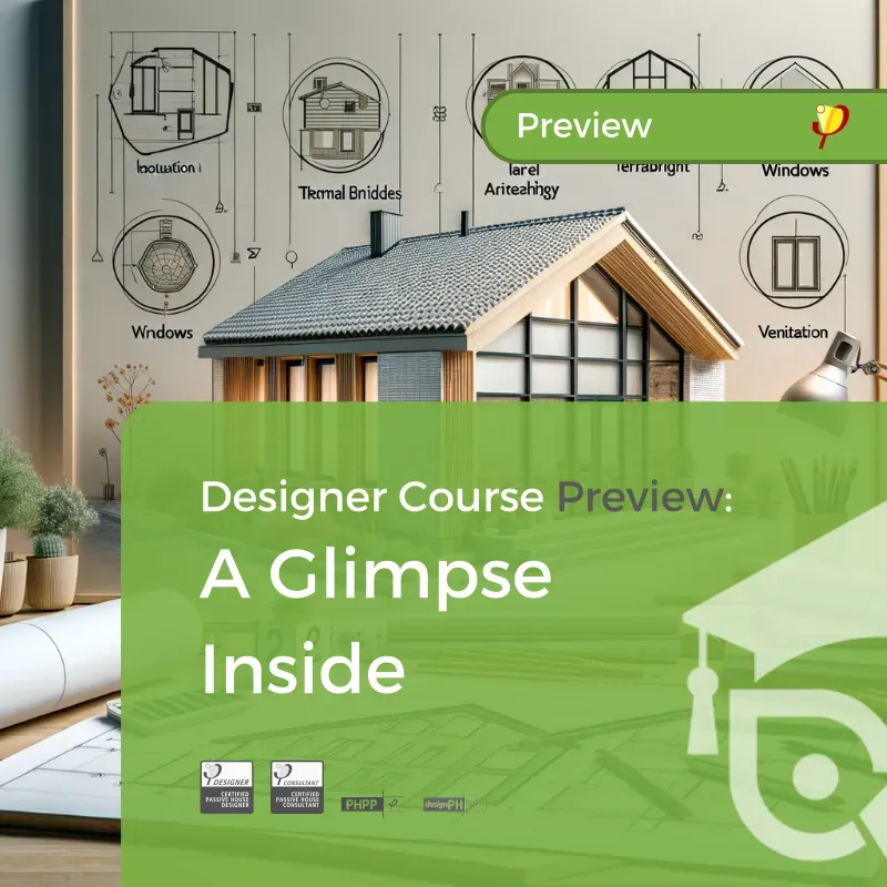 Passivhaus Designer Course Preview: A Glimpse Inside