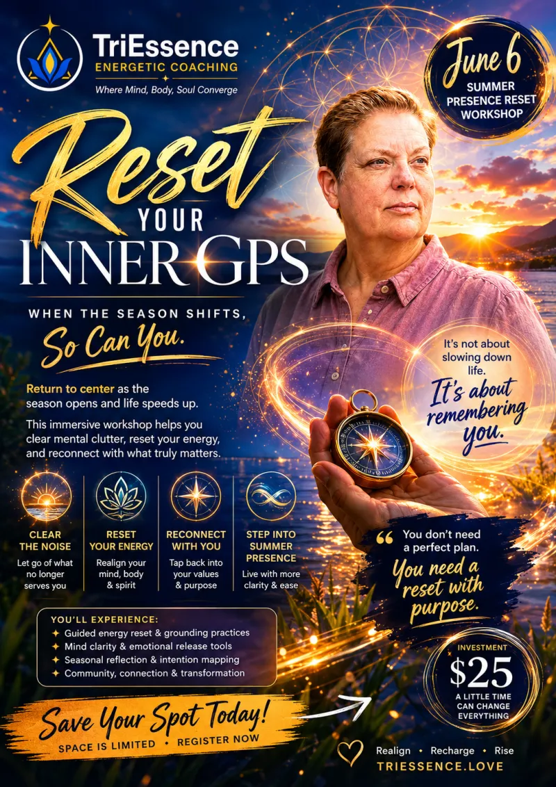 June 6 2026 Workshop -Summer Presence Reset