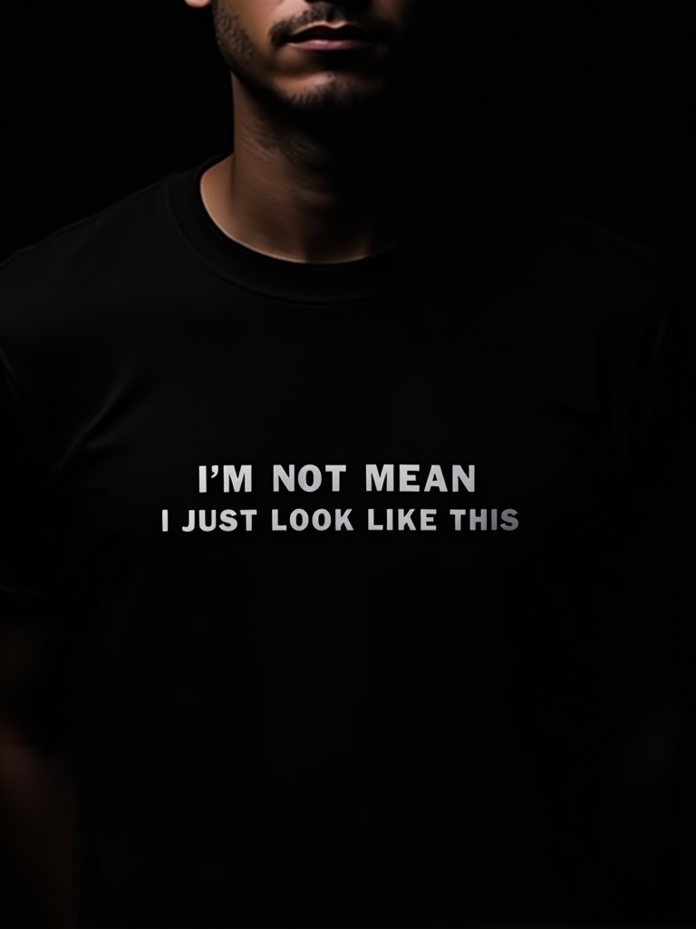 I'm Not Mean, I Just Look Like This Tee