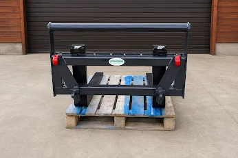 Euro 8 Pallet Forks with Back Rest