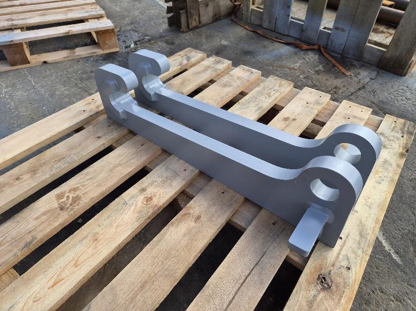 Heavy Duty JCB / Volvo Loading Shovel Brackets – 40mm