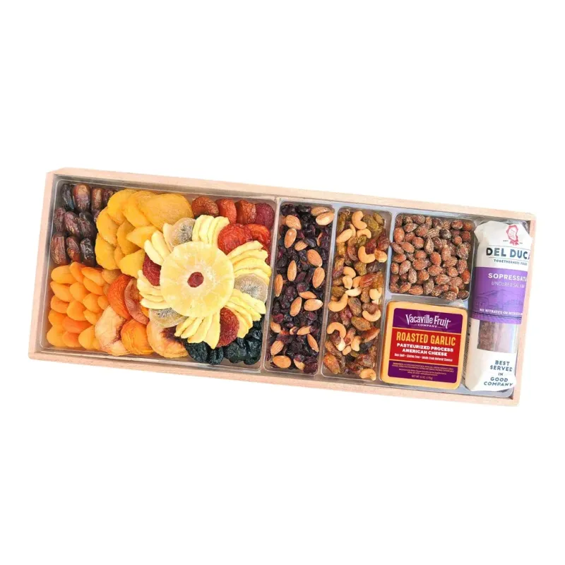 Vacaville Fruit Company, 60 oz. Dried Fruit & Nut Tray - DM