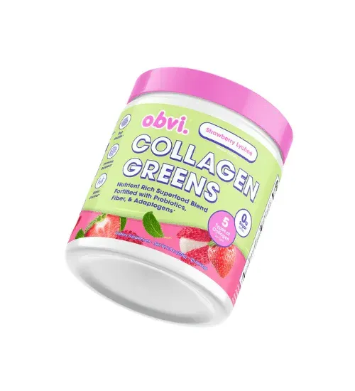 Obvi Collagen Greens Strawberry Lychee 25 srv