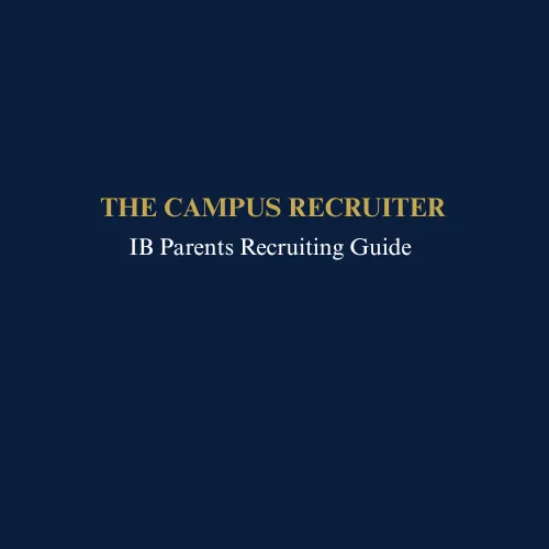 MBA IB Recruiting Toolkit 