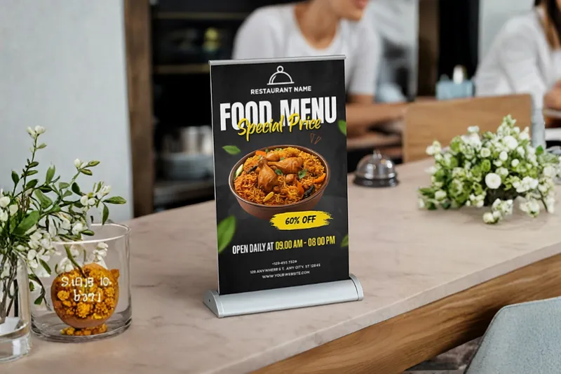 Tabletop Retractable Banners