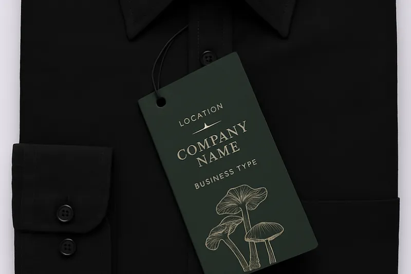 Folded Hang Tags