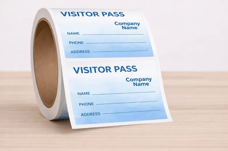 Name Badge Roll Labels