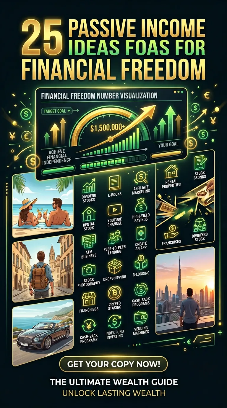 25 Passive Income Ideas for Financial Freedom