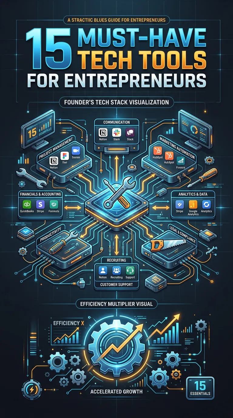 15 Must-Have Tech Tools for Entrepreneurs