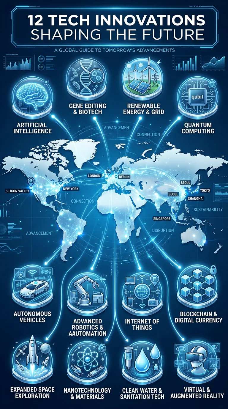 12 Tech Innovations Shaping the Future
