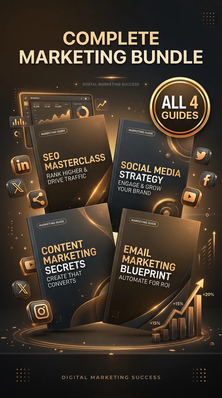 The Complete Marketing Bundle - All 4 Guides