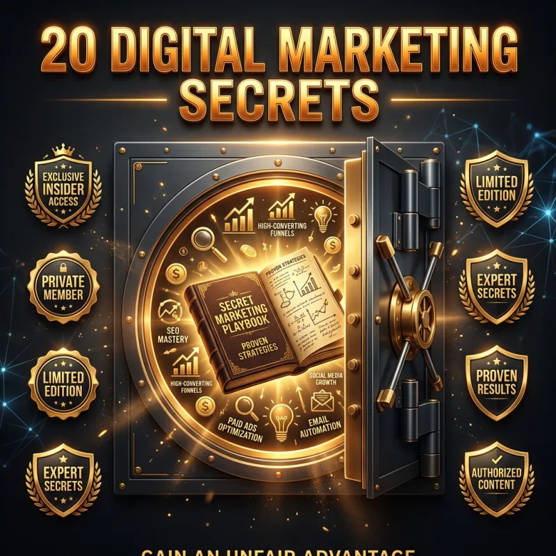 20 Digital Marketing Secrets You Need to Know