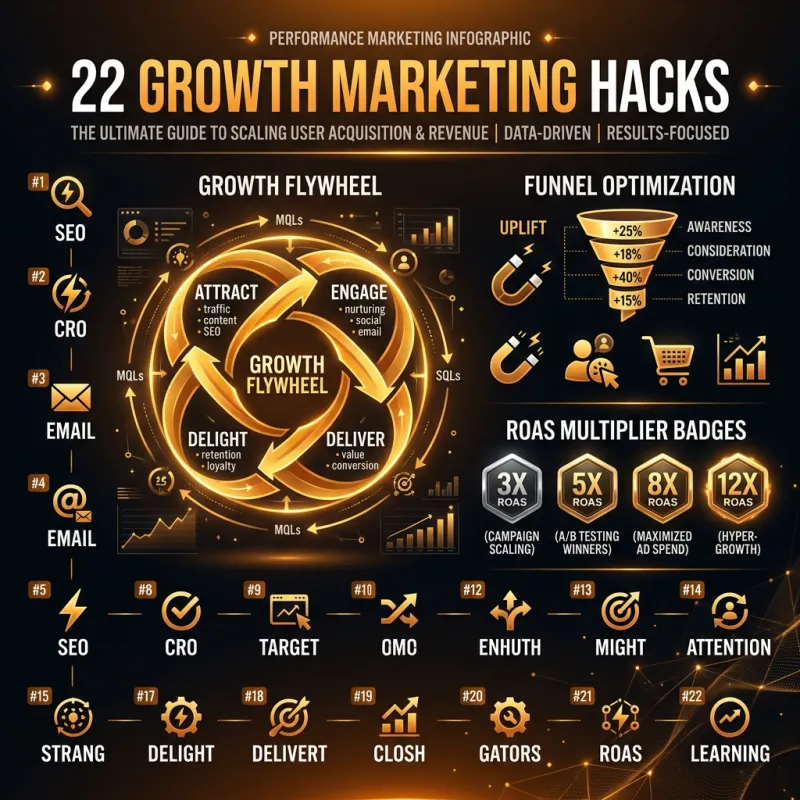 22 Growth Marketing Hacks for 2026