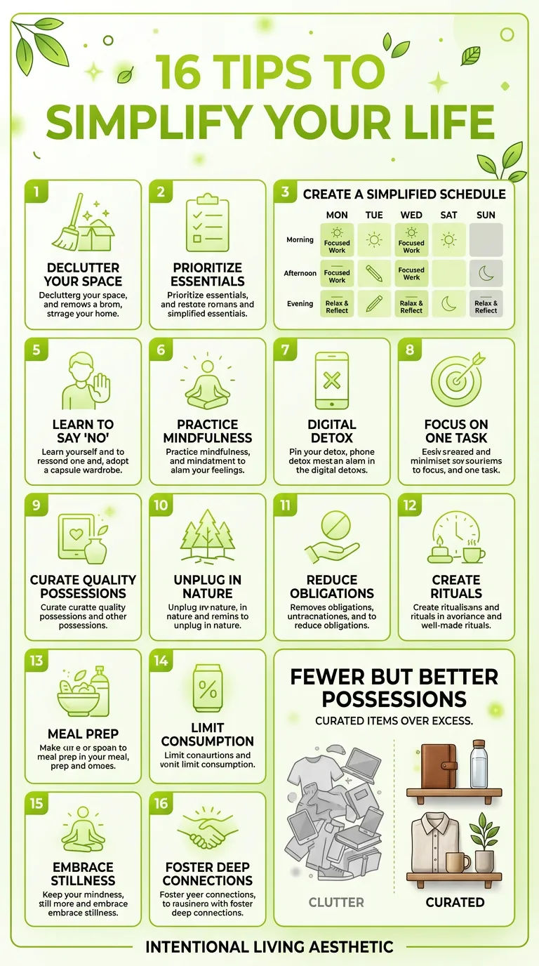 16 Minimalist Living Tips to Simplify Your Life