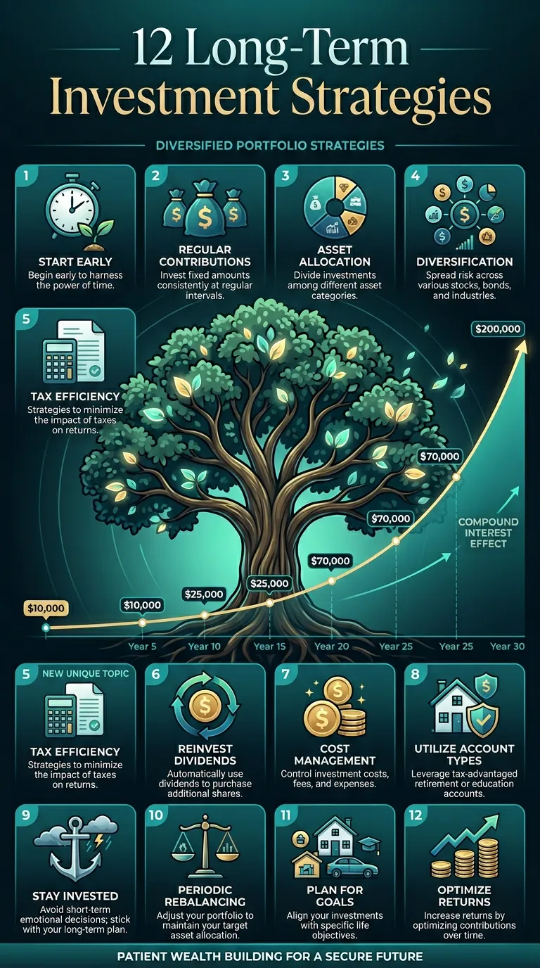 12 Investment Strategies for Long-Term Growth
