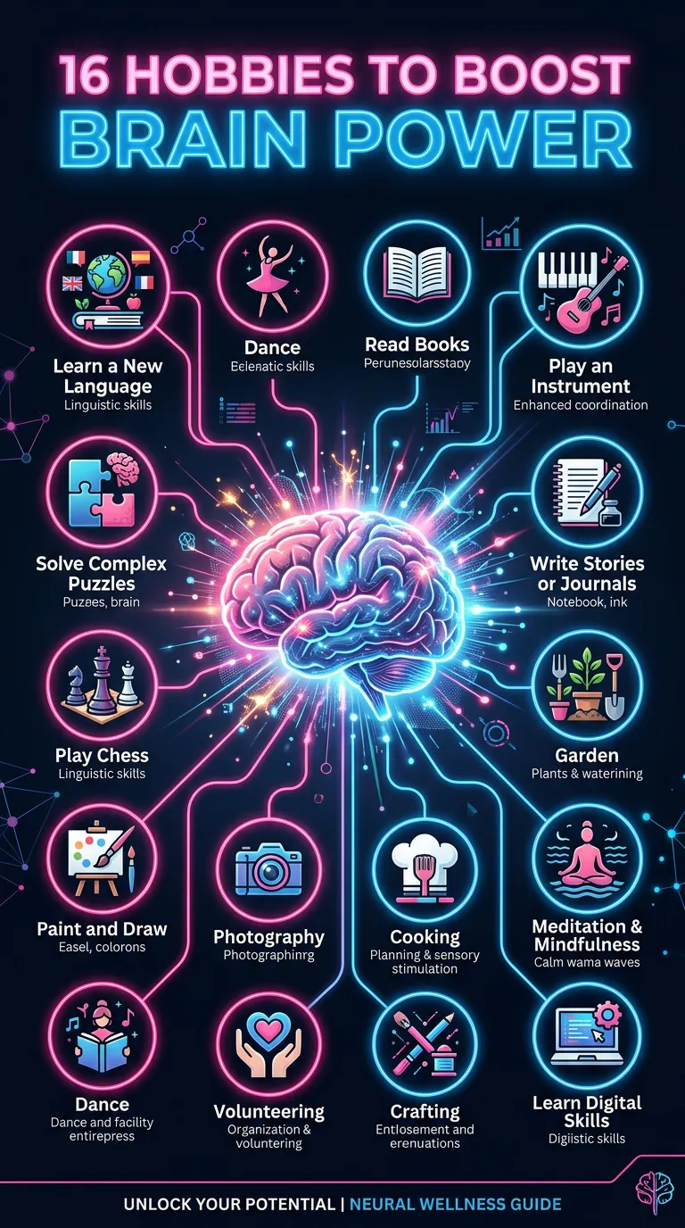 16 Creative Hobbies to Boost Brain Power