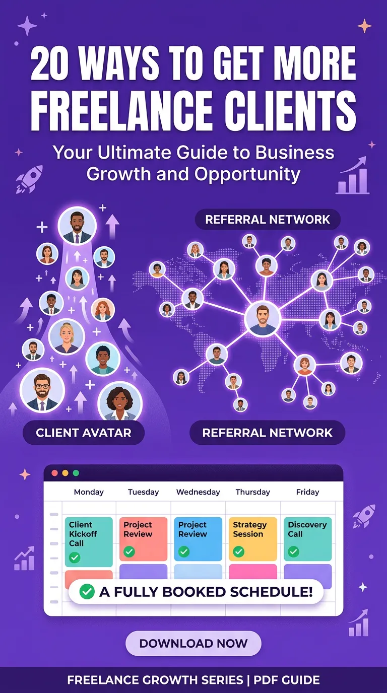 20 Ways to Get More Freelance Clients