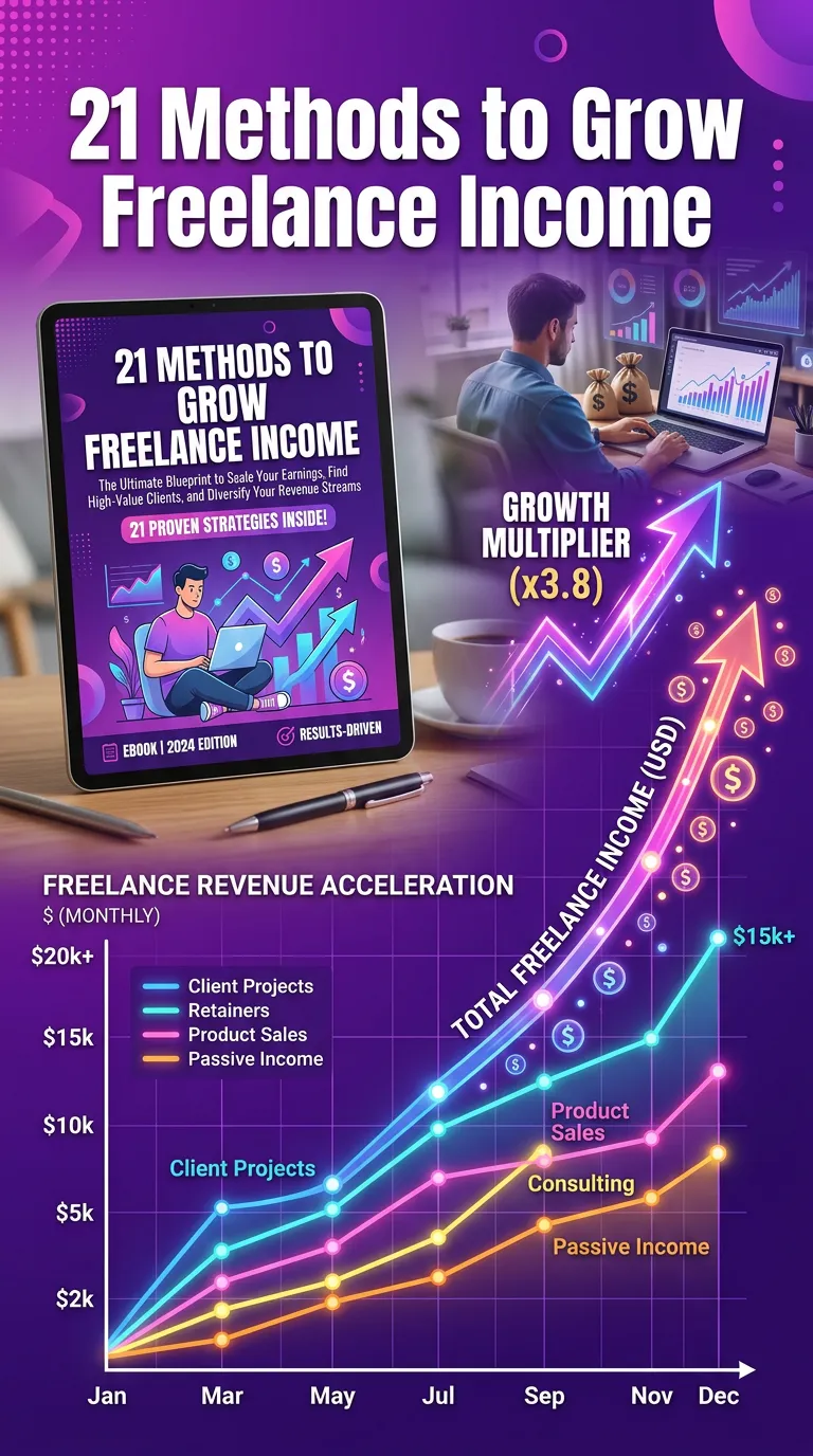 21 Proven Methods to Grow Your Freelance Income