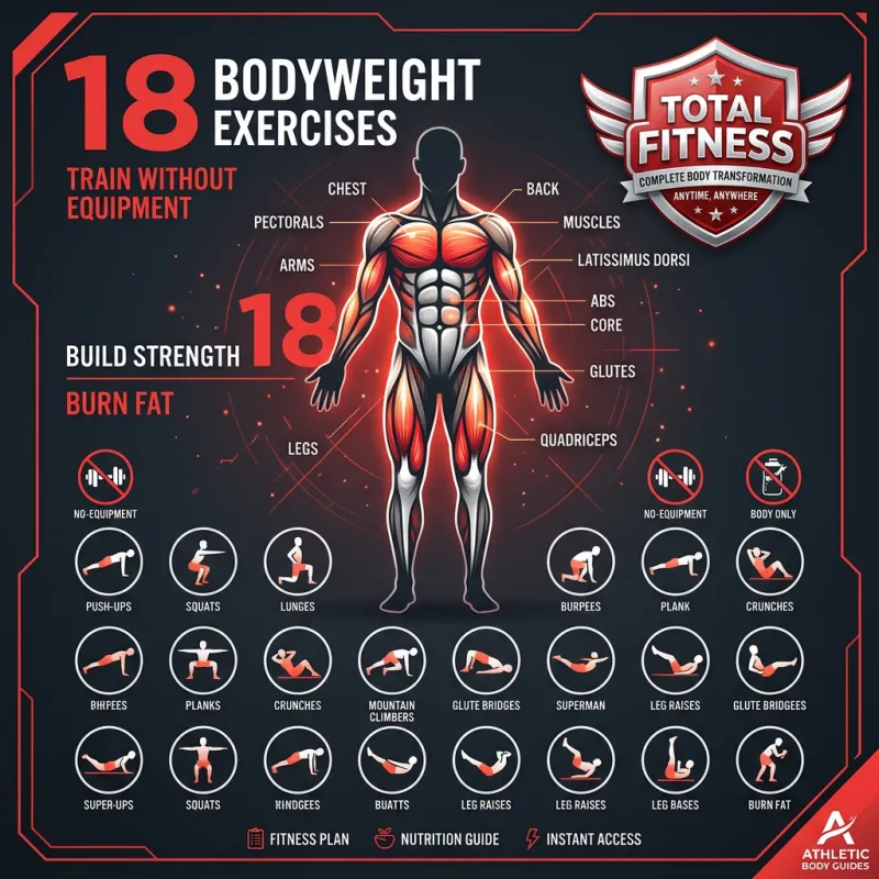 18 Bodyweight Exercises for Total Fitness