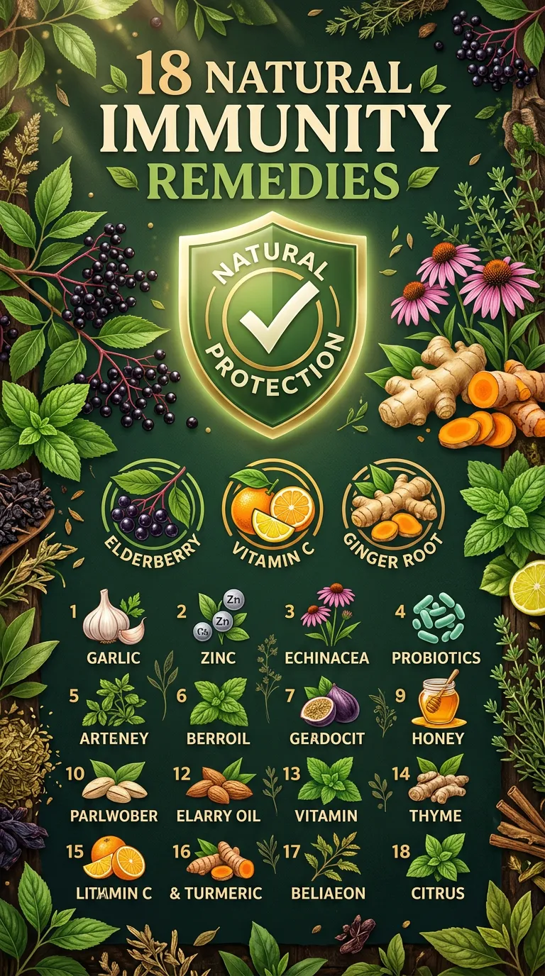 18 Natural Remedies for Boosting Immunity