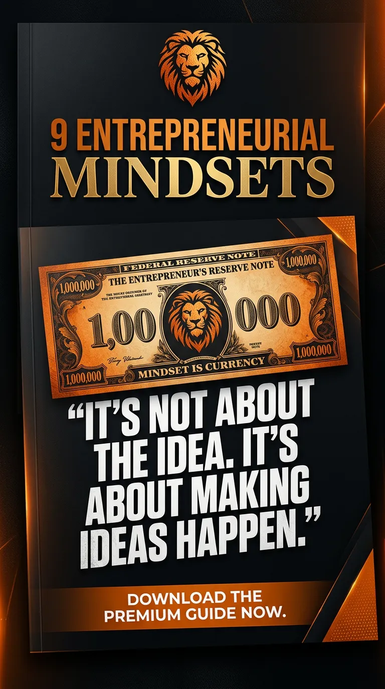 9 Entrepreneurial Mindsets for Building a Million-Dollar Brand