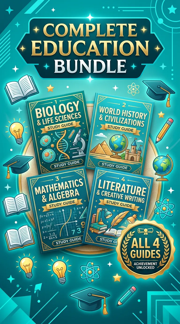 The Complete Education Bundle - All 4 Guides