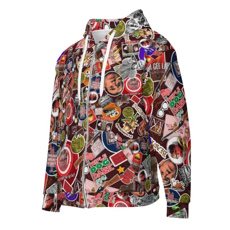 The Ultimate Zip Hoodie for Every A Christmas Story Fan—Cozy, Nostalgic, and Built to Last! 