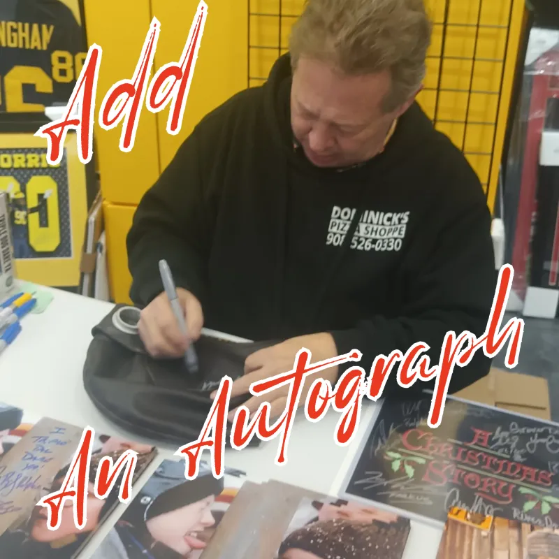 Add Flick's Autograph ($10 Flat Rate Shipping Included)