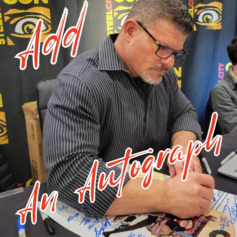 Add Grover Dill's Autograph ($10 Flat Rate Shipping Included)