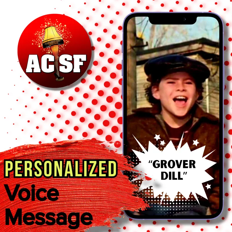 I Want A Personalized "Grover Dill" Audio Clip