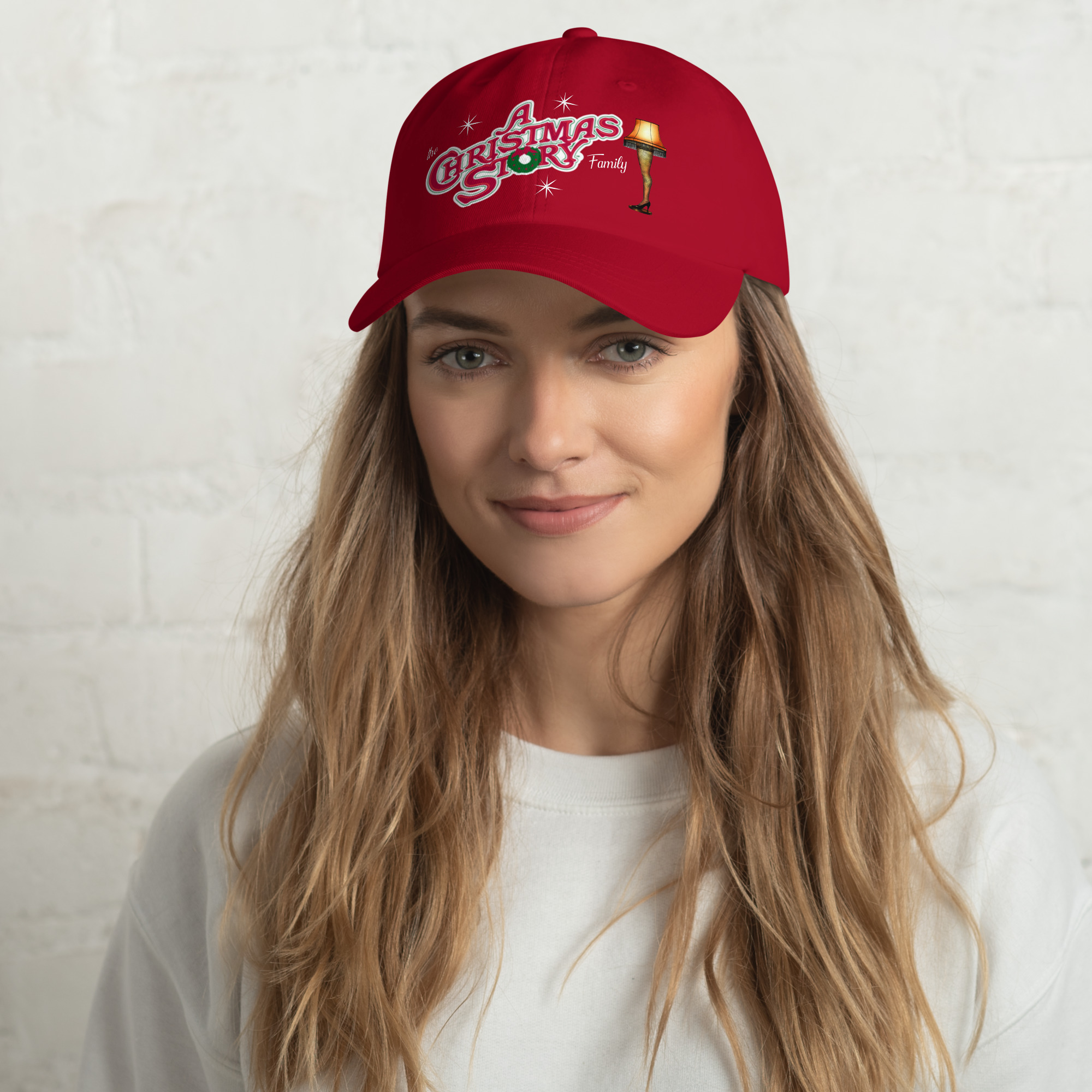 “The A Christmas Story Family” Classic Logo Dad & Mom Hat ✨