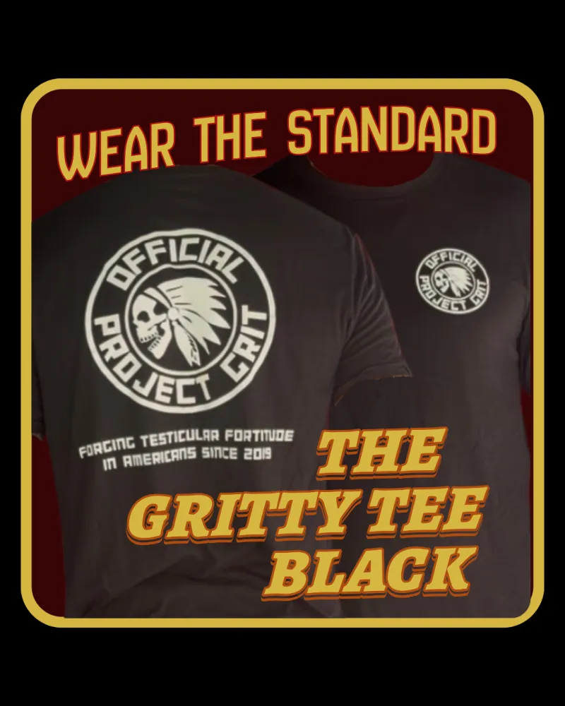 Official Project Grit OG Shirt- Black