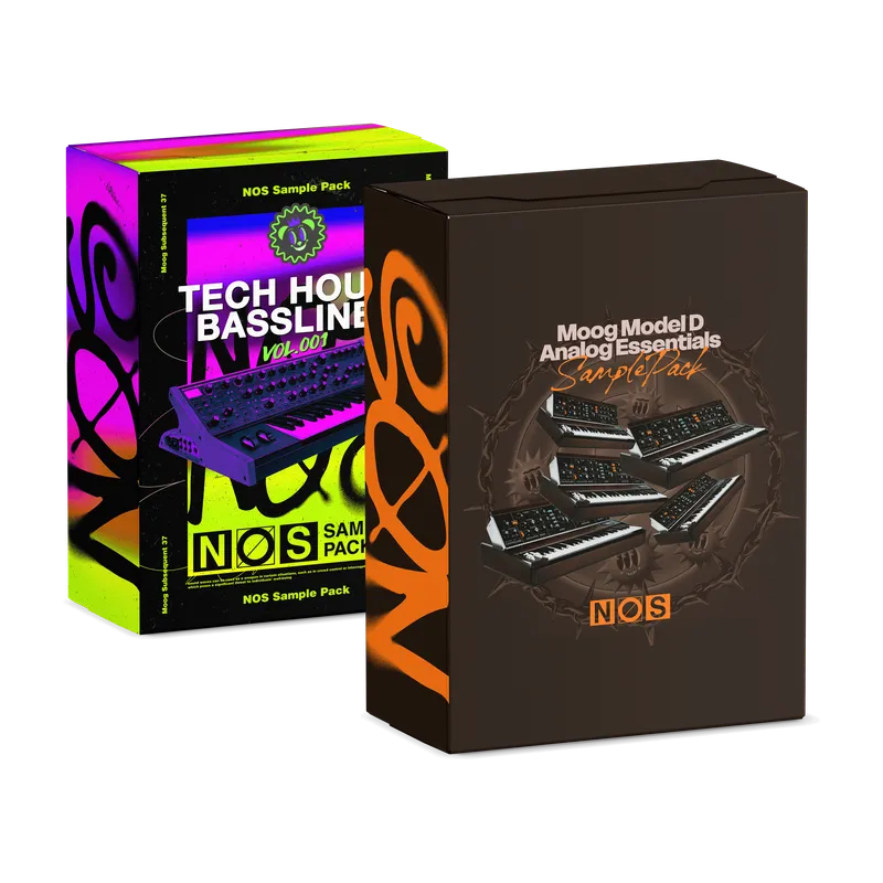 NOS Sample Pack Bundle | Moog Sub 37 + Moog Model D
