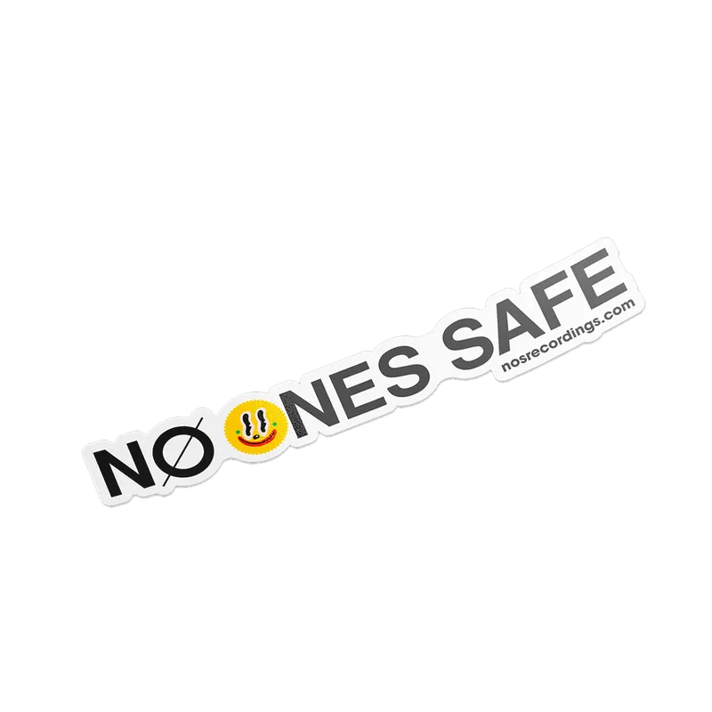 NOS Recordings 6" Die Cut Sticker
