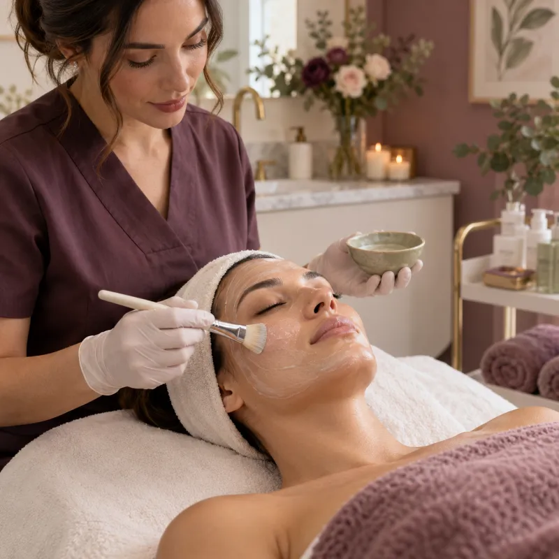 Signature facial treatment